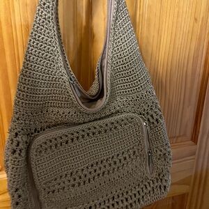 Crocheted handbag